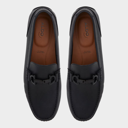 Aldo Orlovoflexx Open Black Men's Loafers & Slip-Ons - Driving shoe