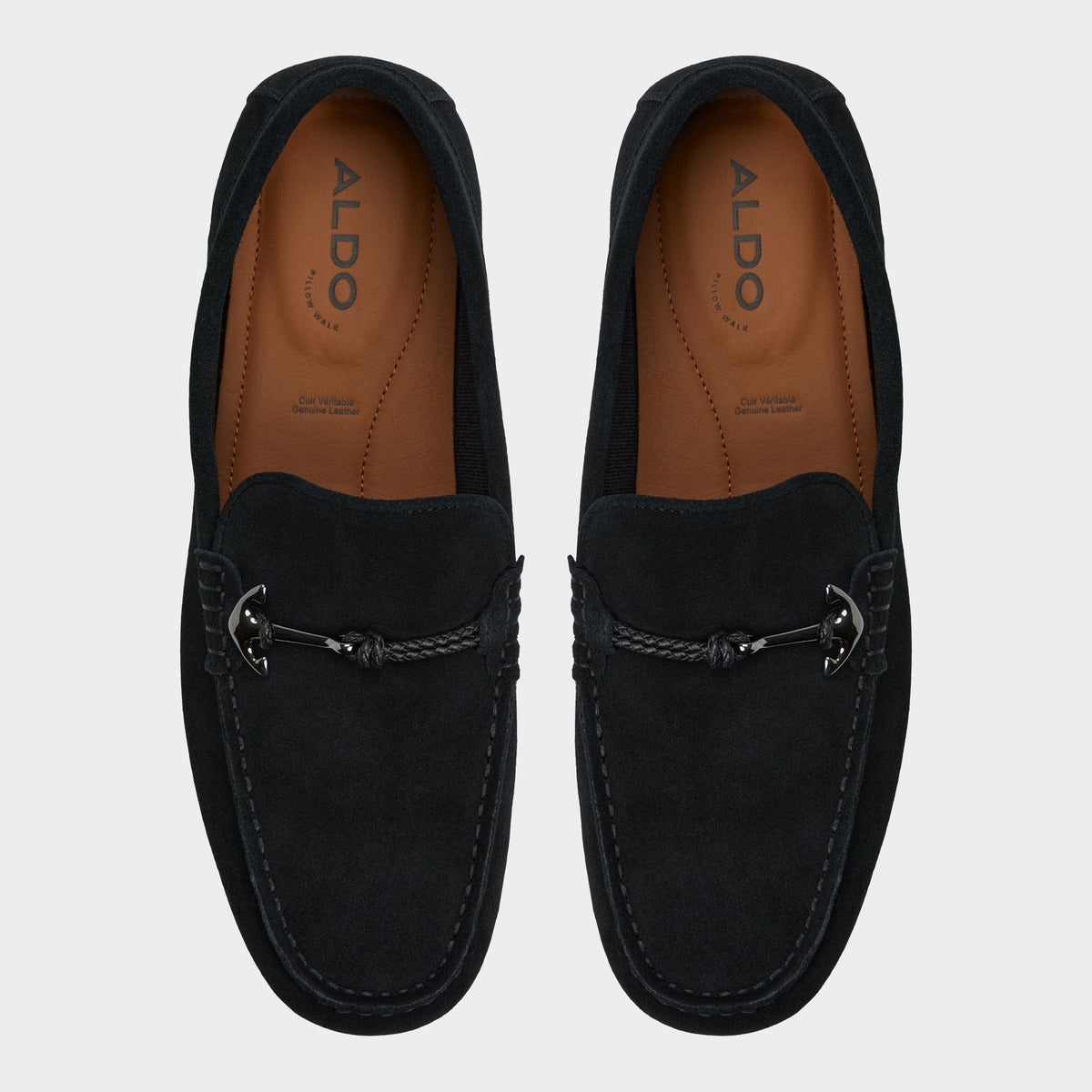 Aldo Wilbart Open Black Men's Casual Shoes - Driving shoe