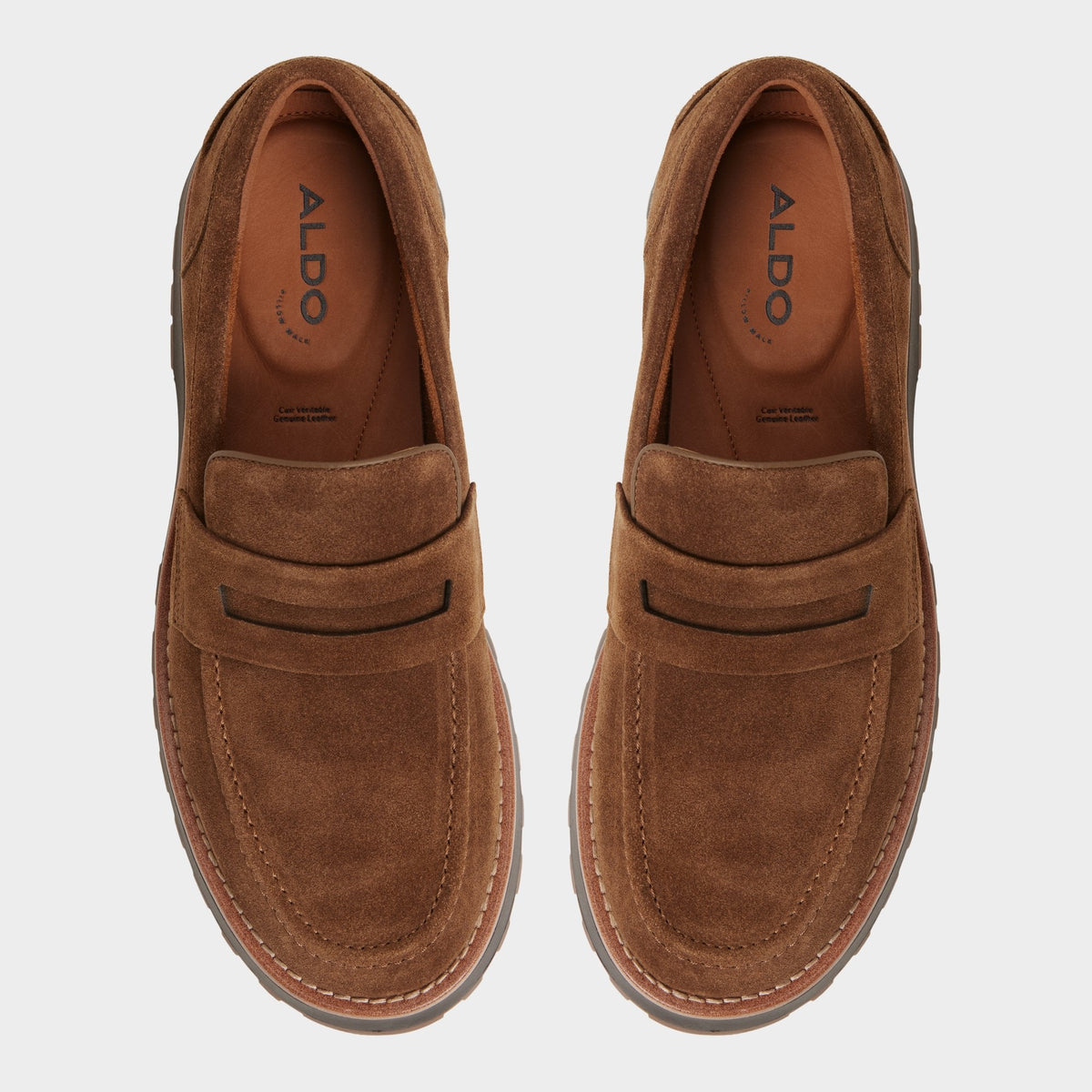 Aldo Kole in Open Brown - Loafer