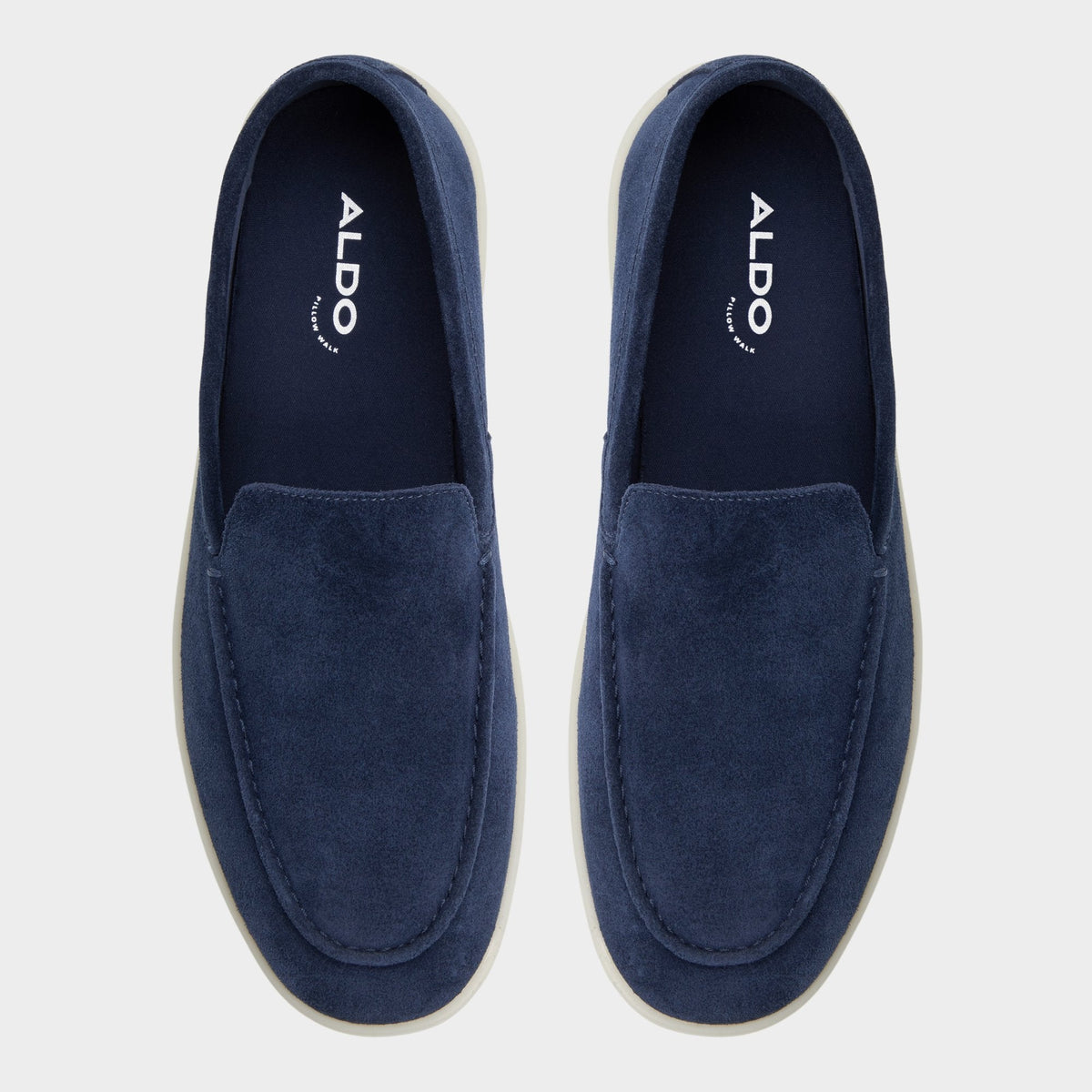 Aldo Eton Navy Men's Loafers & Slip-Ons - Loafer