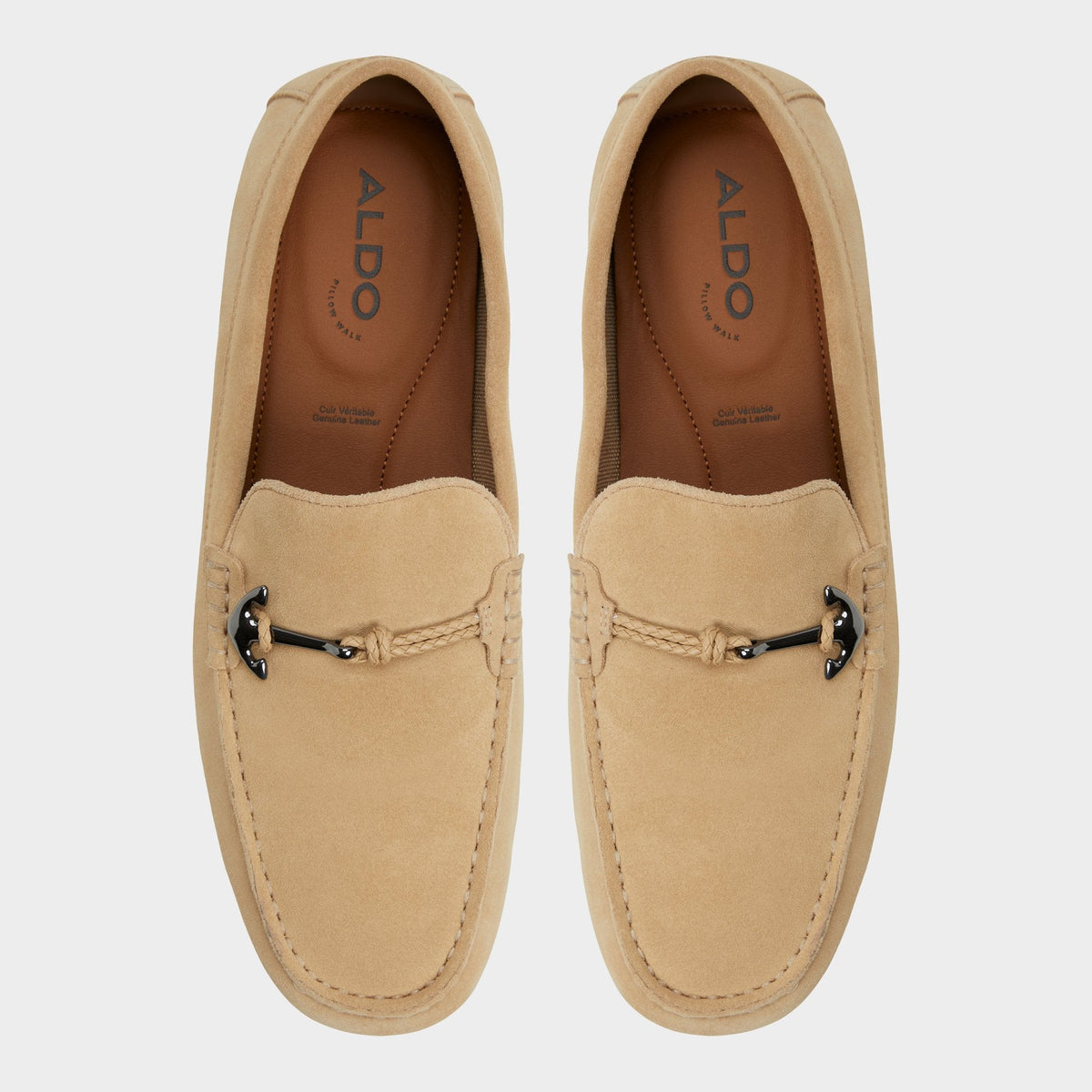 Aldo Wilbart Beige Men's Casual Shoes - Driving shoe