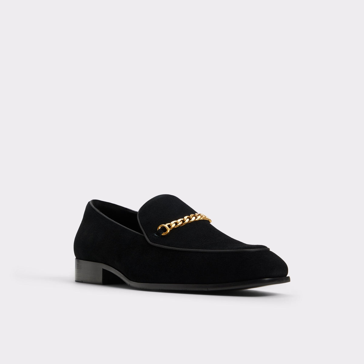 Aldo Umo Open Black Men's Dress Shoes - Loafer