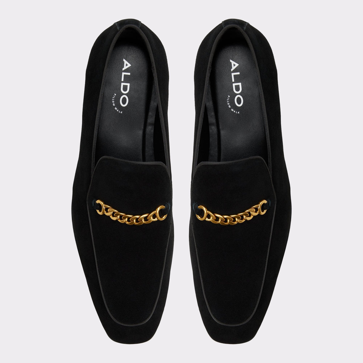 Aldo Umo Open Black Men's Dress Shoes - Loafer