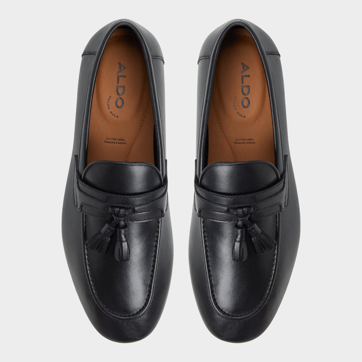 Aldo Grover Black Men's Dress Shoes - Loafer