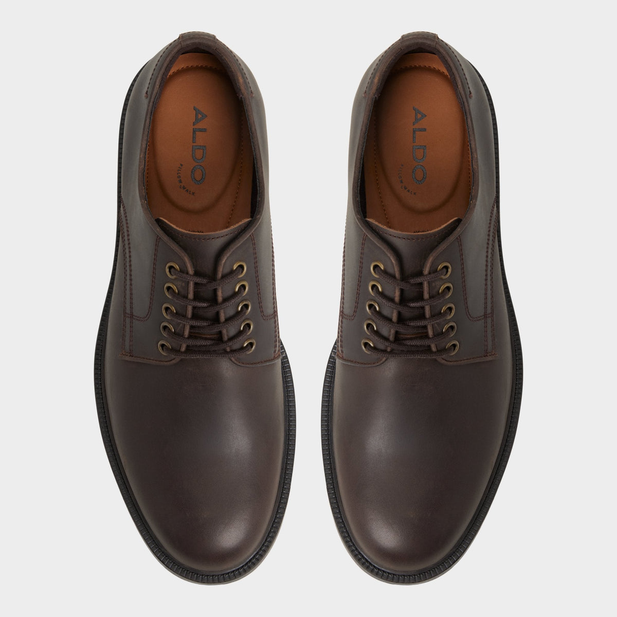 Aldo Geoff in Dark Brown - Derby shoe