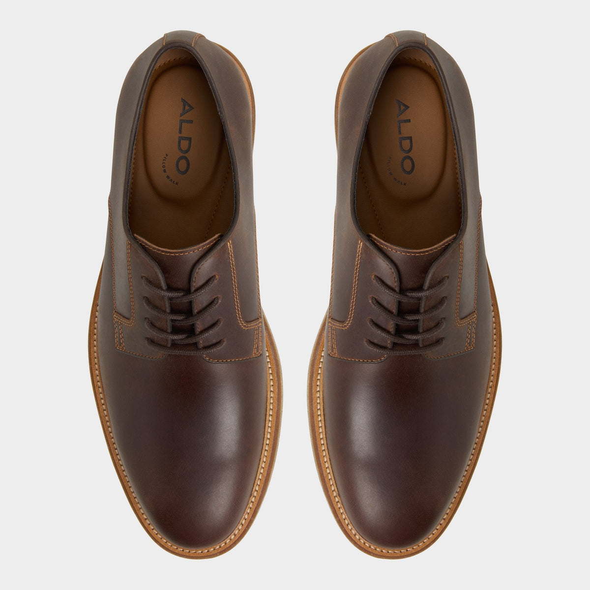 Aldo Raiden Brown Overflow Men's Oxfords & Lace-ups - Derby shoe