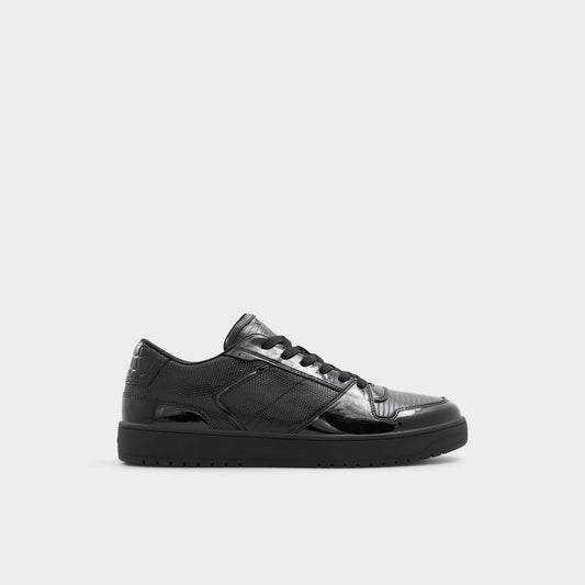 Aldo Zethan Black Synthetic Patent Men's Low top - Low top sneaker, Cup sole
