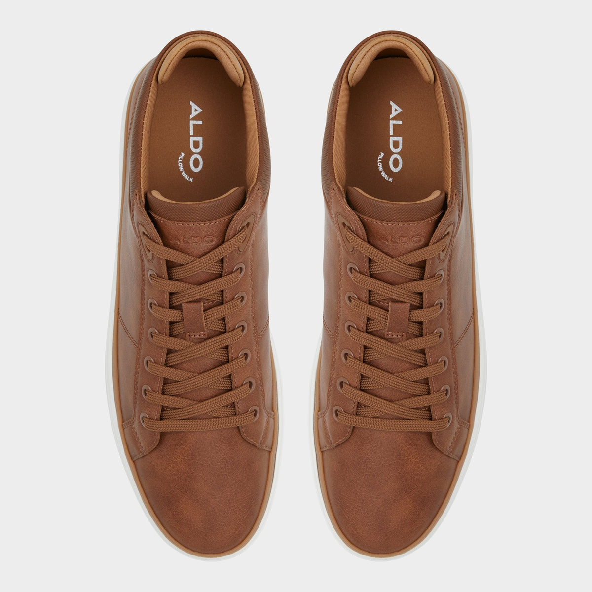 Aldo Finespec Light Brown Men's Low top - Low top sneaker, Cup sole