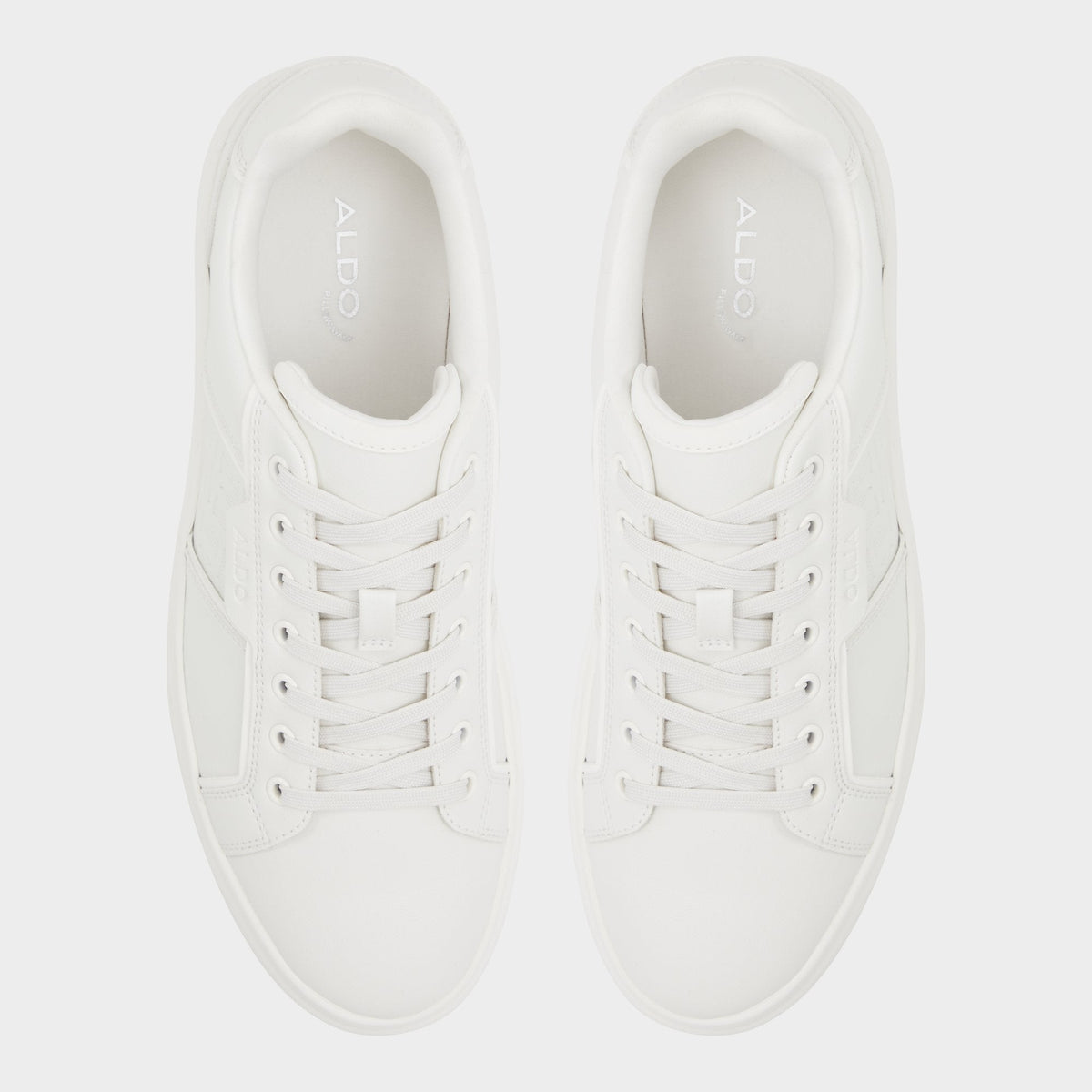 Aldo Courtline White/Bone Men's Low top - Low top sneaker, Cup sole