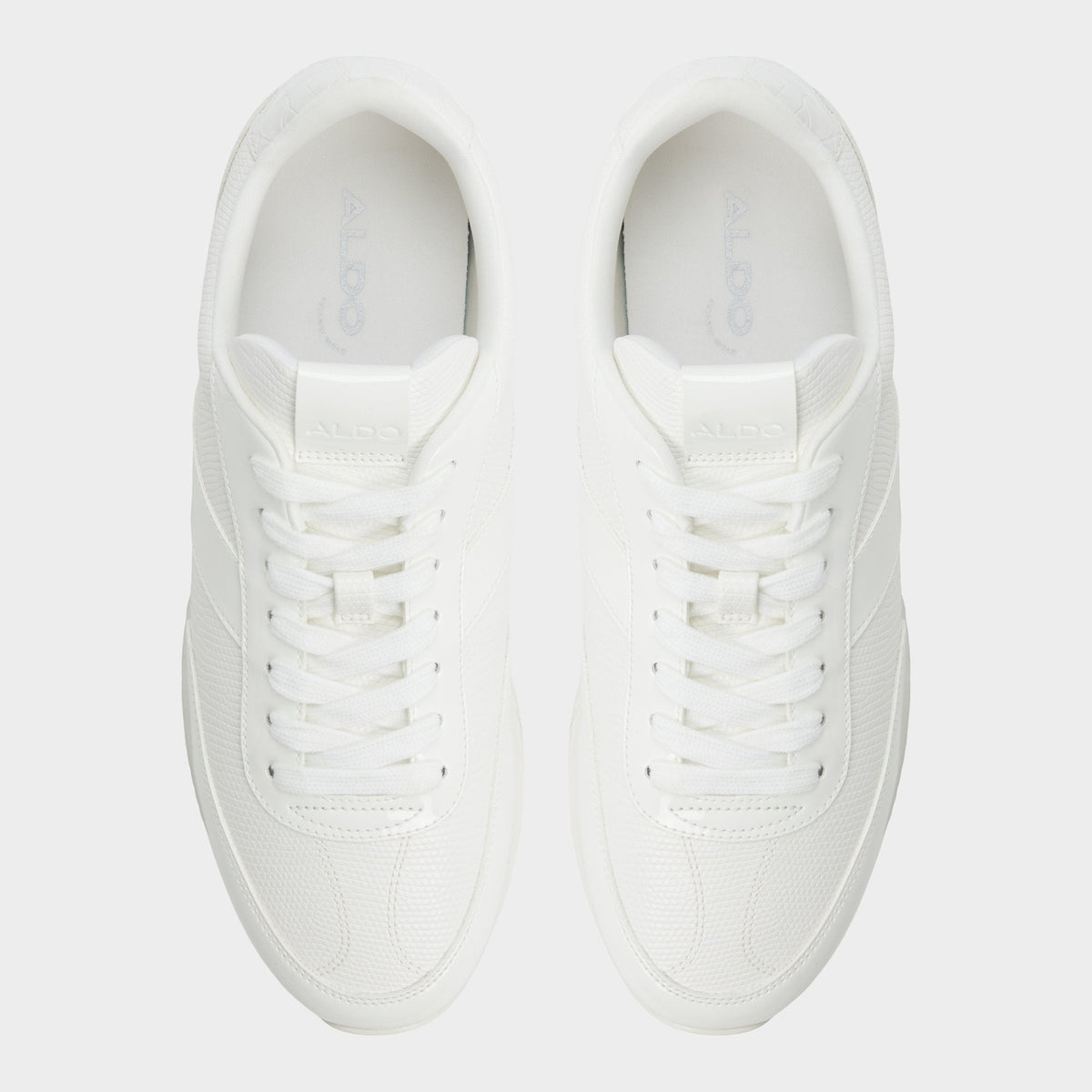 Aldo Nathaniel in White Combo - Low top sneaker, Cup sole