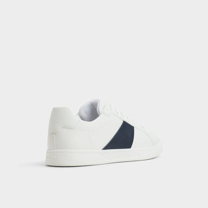 Aldo Ozzy White/Navy Men's Low top - Low top sneaker, Cup sole