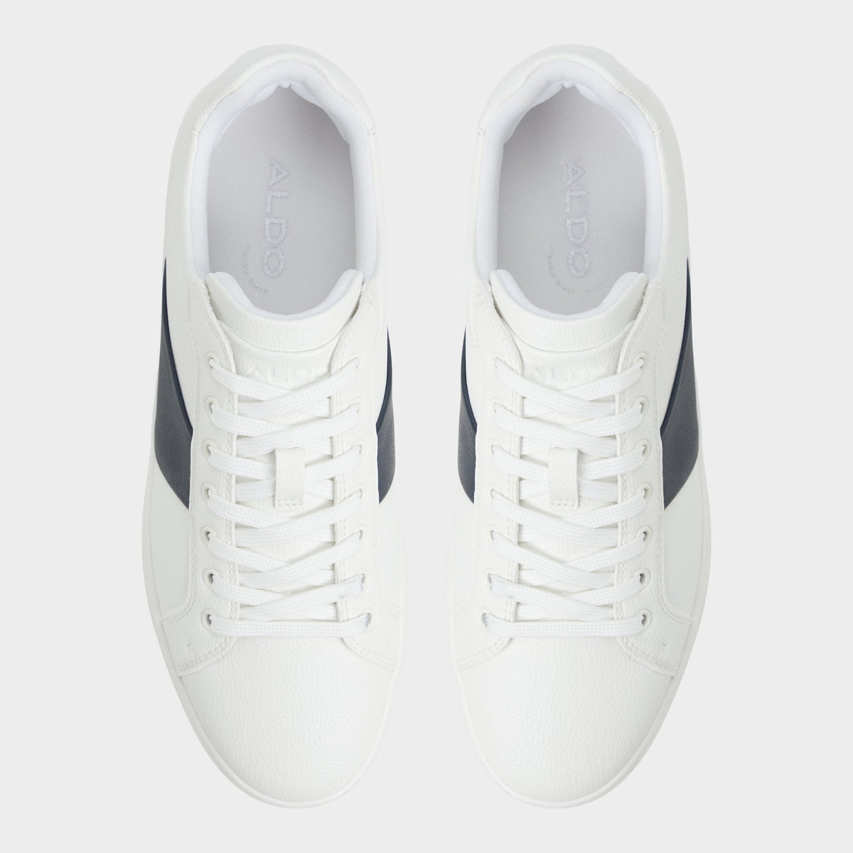 Aldo Ozzy White/Navy Men's Low top - Low top sneaker, Cup sole