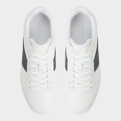 Aldo Ozzy White/Navy Men's Low top - Low top sneaker, Cup sole