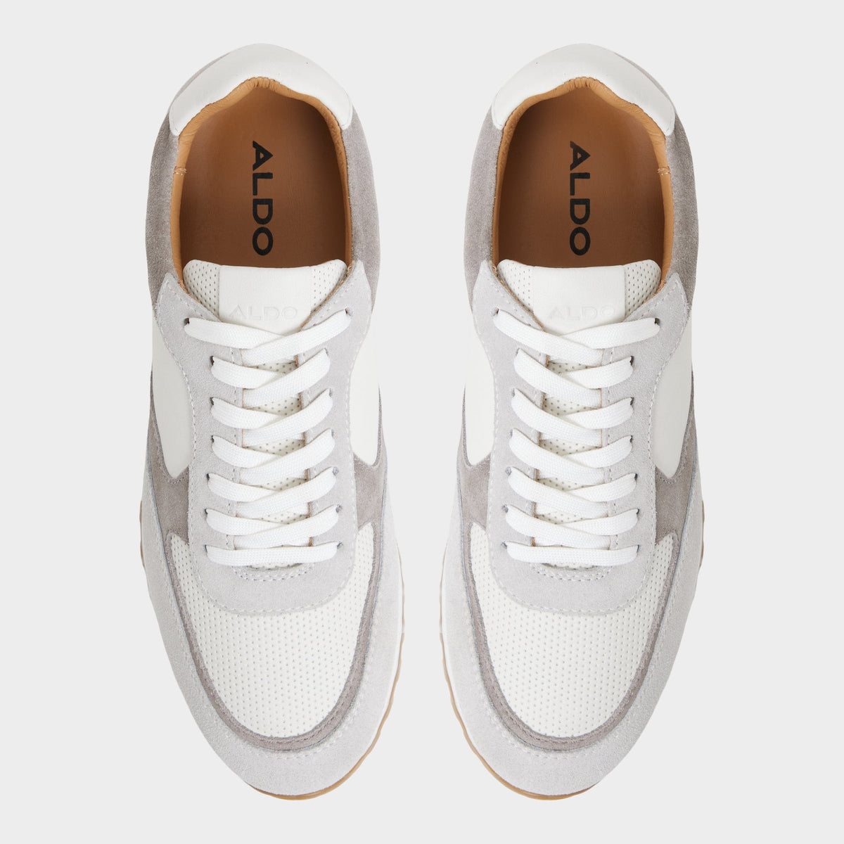Aldo Gordo in Light Grey - Low top sneaker