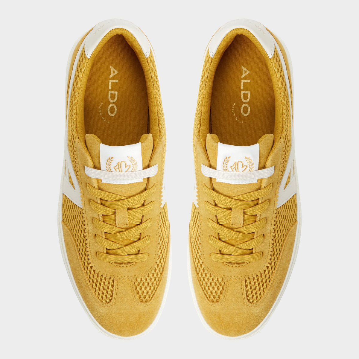 Aldo Clubtrainer Medium Yellow Men's Low top - Low top sneaker, Cup sole