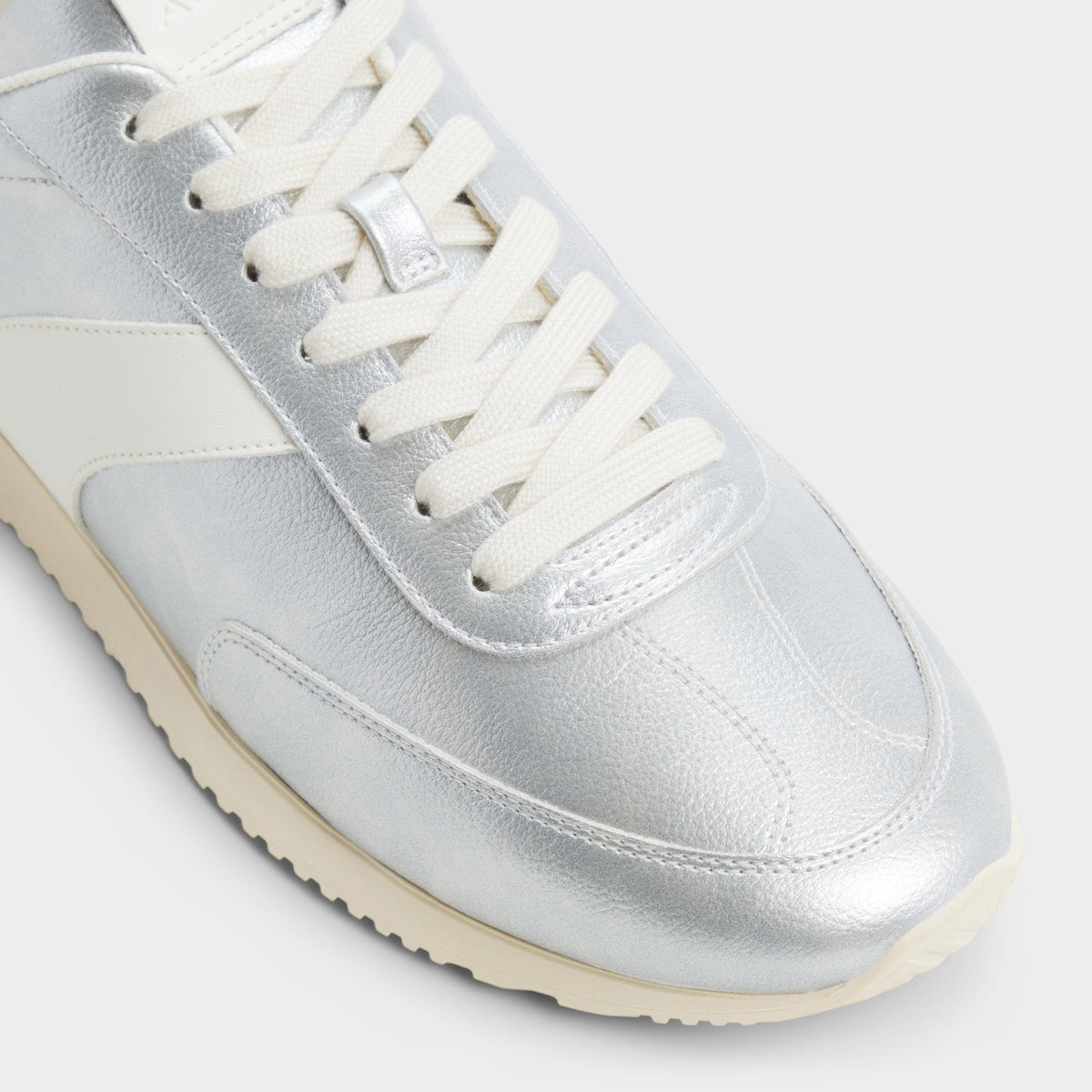 Aldo Nathaniell in Silver - Low top sneaker, Cup sole
