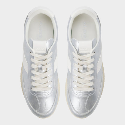 Aldo Nathaniell in Silver - Low top sneaker, Cup sole