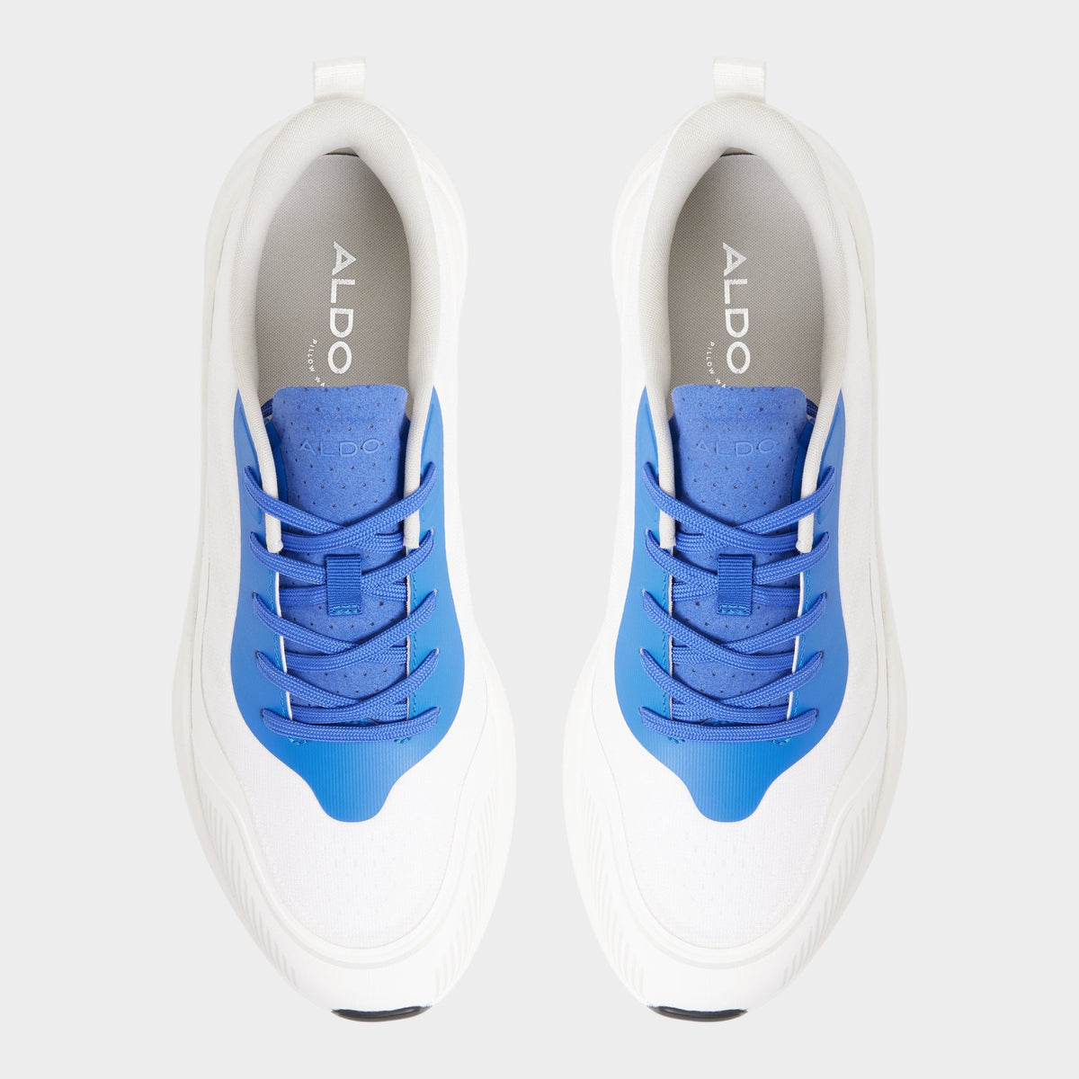 Aldo Pillowsnkr in M White Blue14112546 - Jogger sneaker, Jogger sole