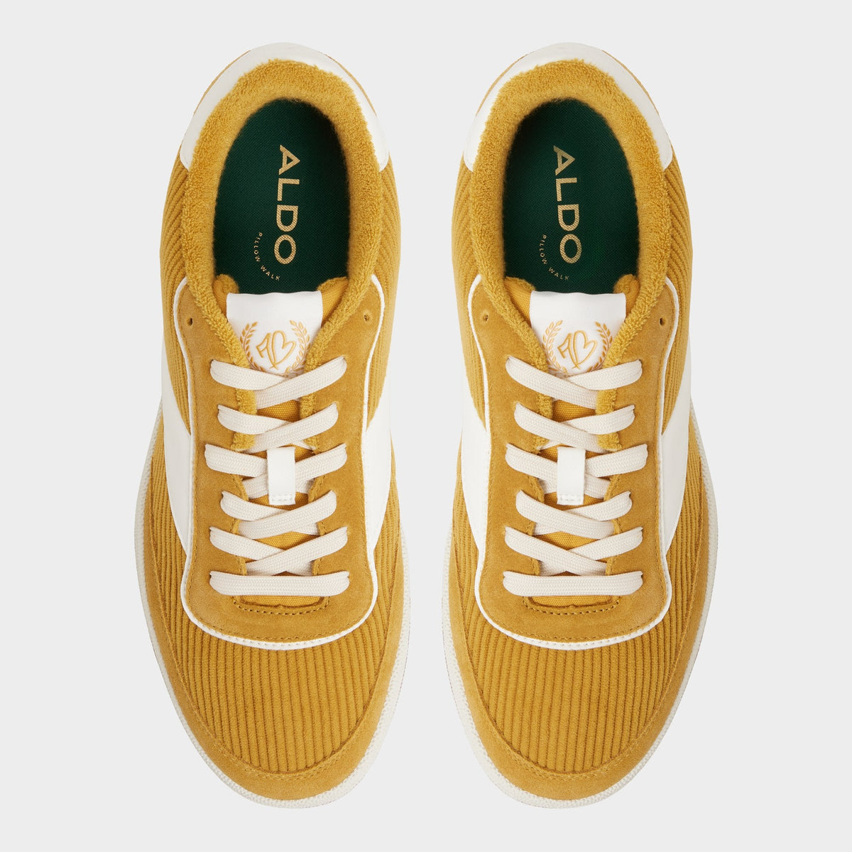 Aldo Ashwin in Other Yellow - Low top sneaker, Cup sole