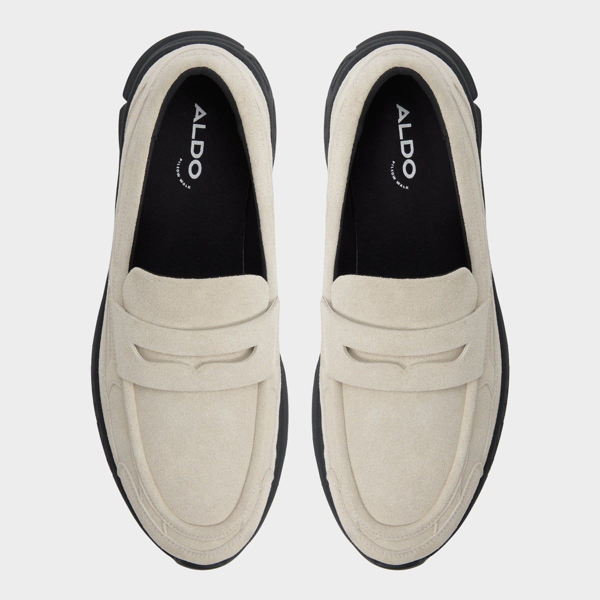 Aldo Loafersnkr in Ivory - Slip-on sneaker, Jogger sole