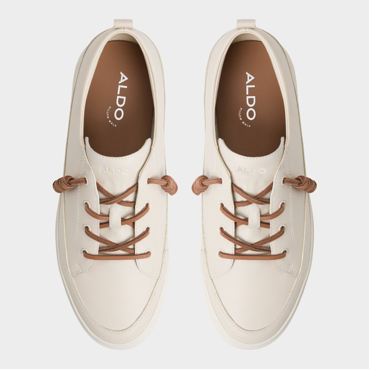 Aldo Tristin in White Bone - Low top sneaker, Cup sole