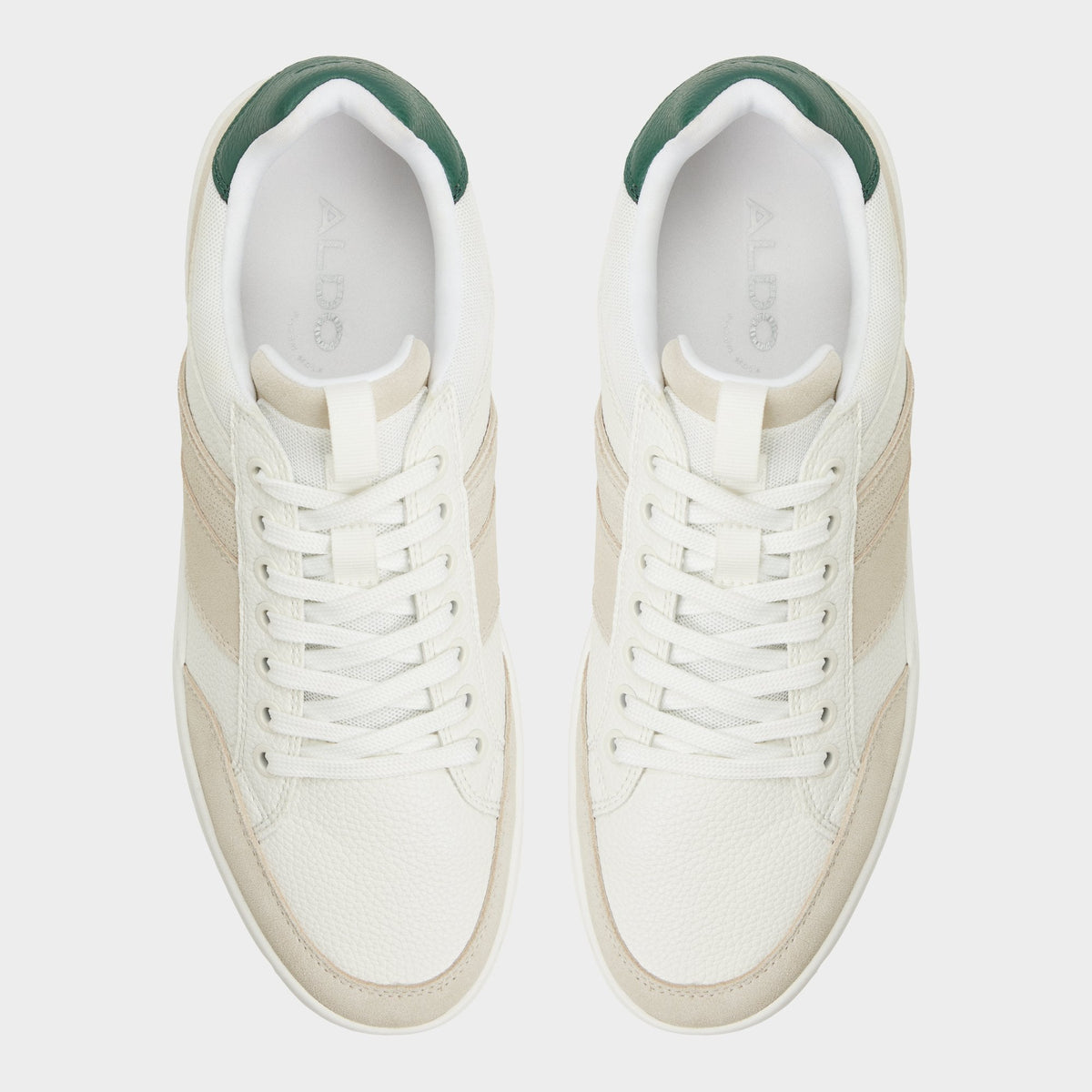 Aldo Elio White/Bone Men's Low top - Low top sneaker