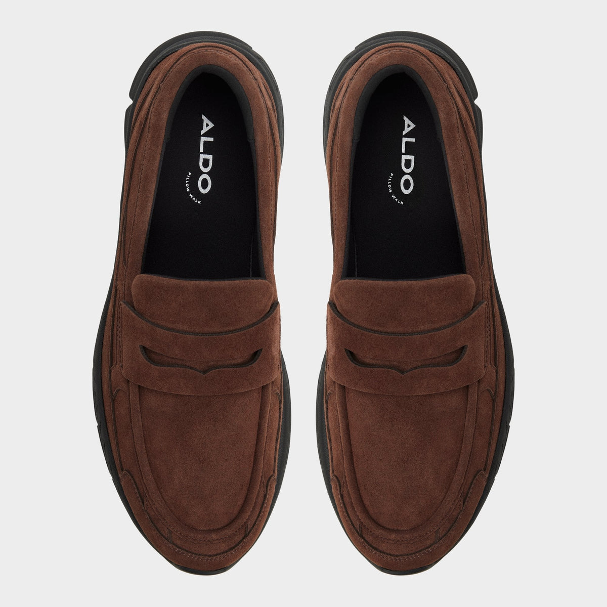 Aldo Loafersnkr in Rust - Slip-on sneaker, Jogger sole