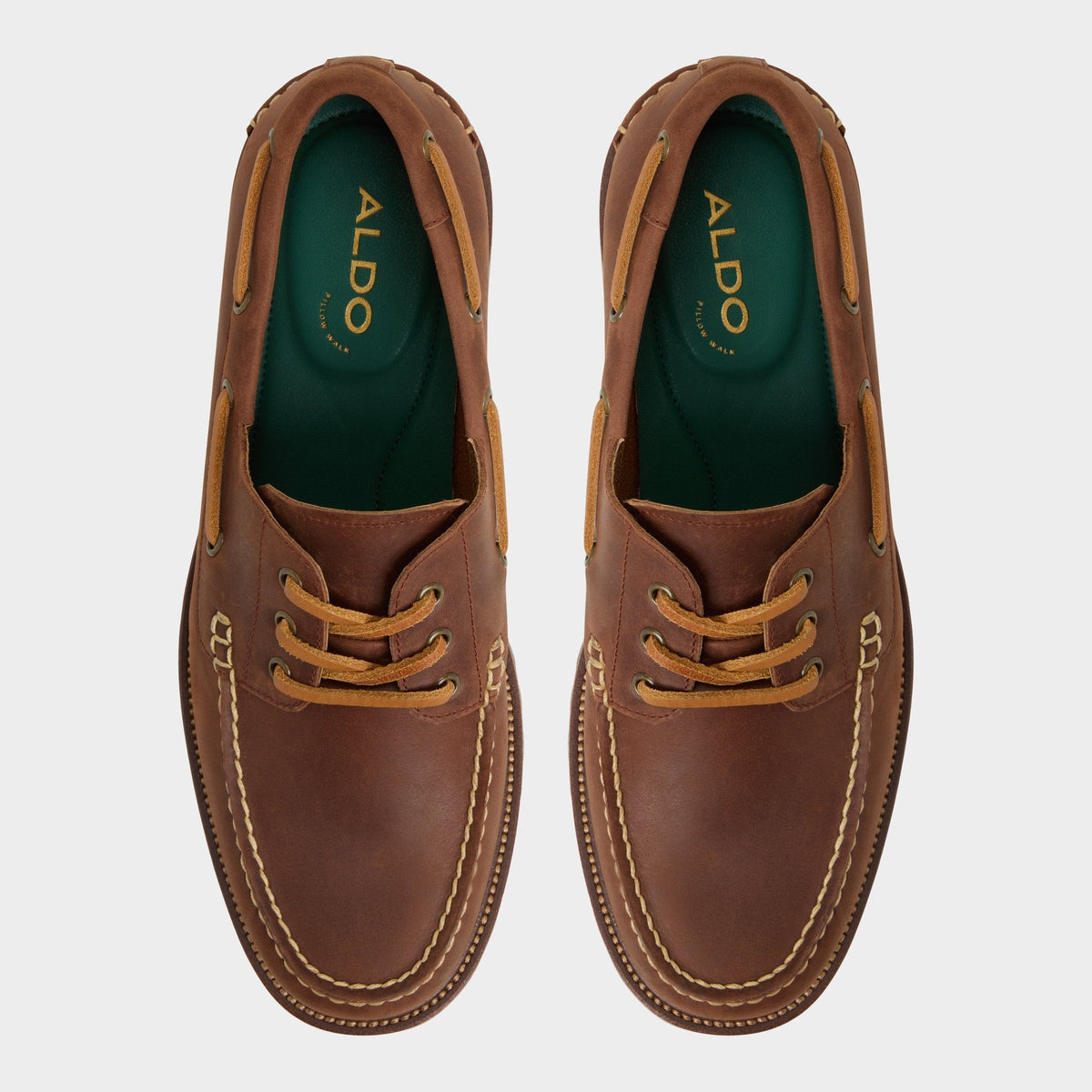 Aldo Cedric in Brown Overflow - Boat shoe