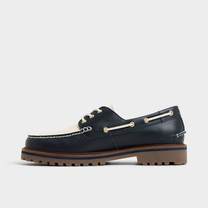 Aldo Cedric in Navy - Boat shoe