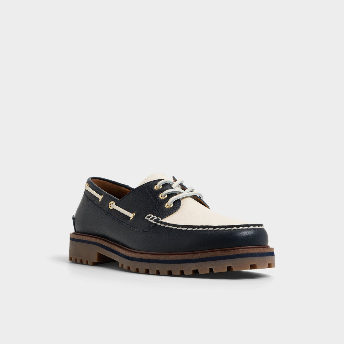 Aldo Cedric in Navy - Boat shoe