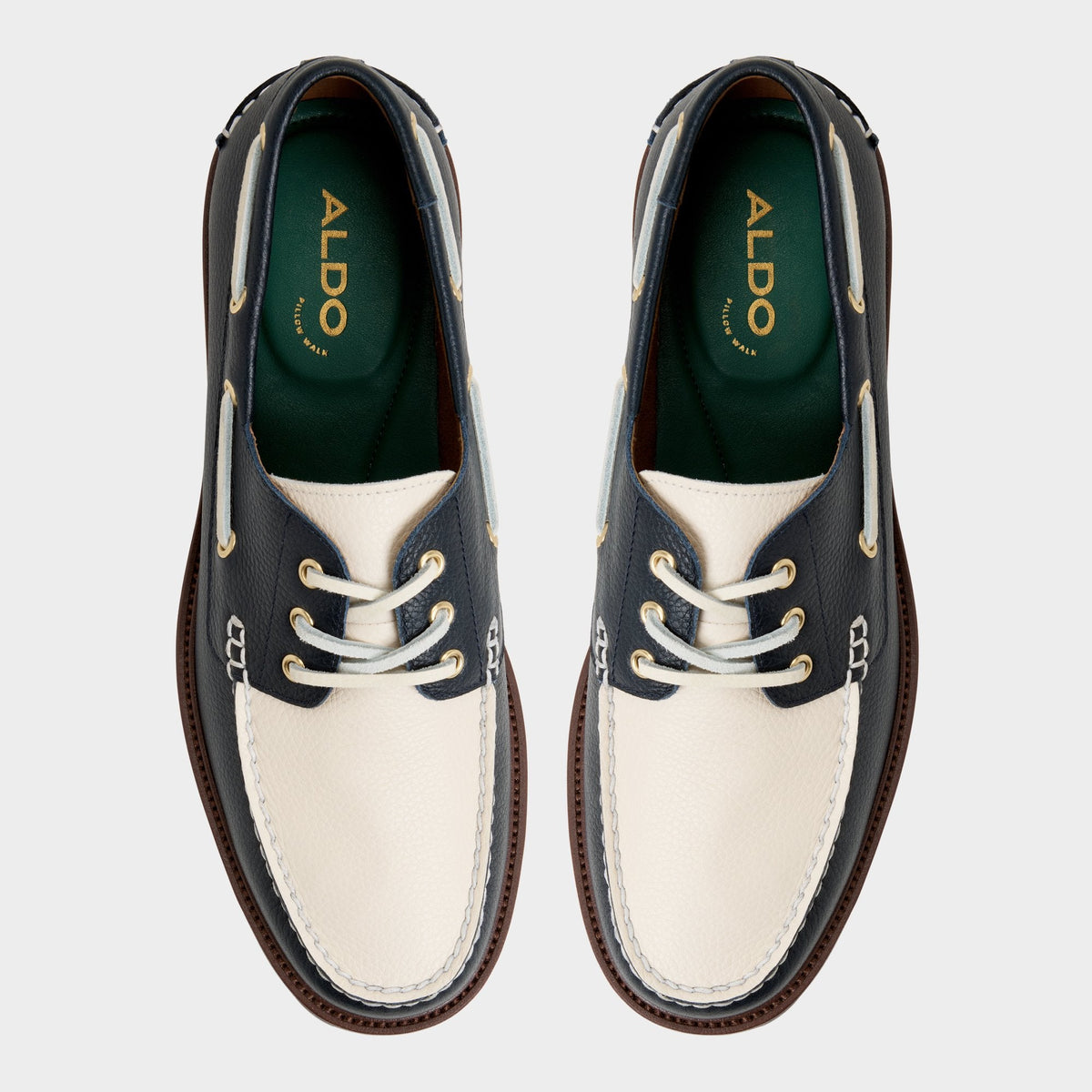 Aldo Cedric in Navy - Boat shoe