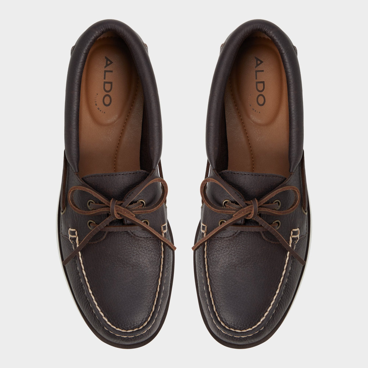 Aldo Musker Dark Brown Men's Boat shoes - Boat shoe