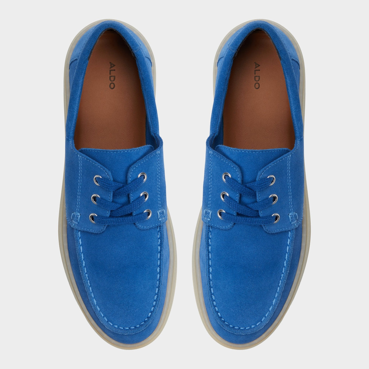 Aldo Stazo Medium Blue Men's Casual Shoes - Boat shoe