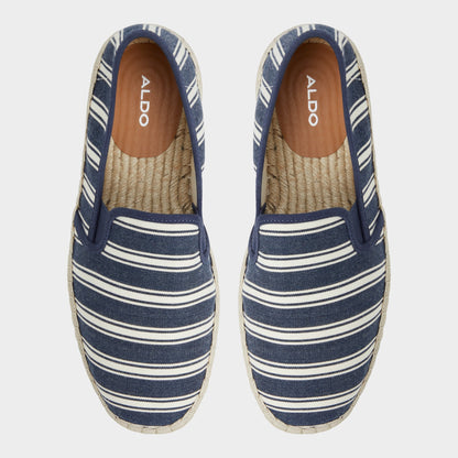 Aldo Johnney Navy Men's Loafers & Slip-Ons - Espadrille