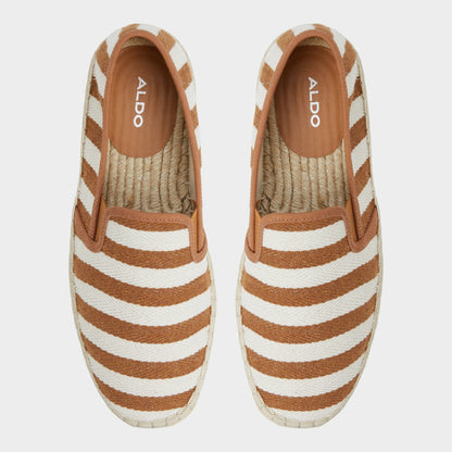 Aldo Johnney Cognac Textile Canvas Men's Espadrilles - Espadrille