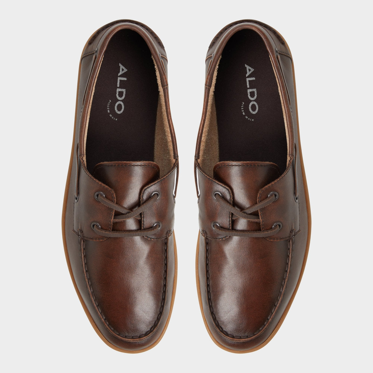 Aldo Portwind Brown Men's Casual Shoes - Boat shoe