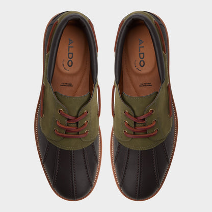 Aldo Finn in Brown Primary Multi - Boat shoe, Lug sole