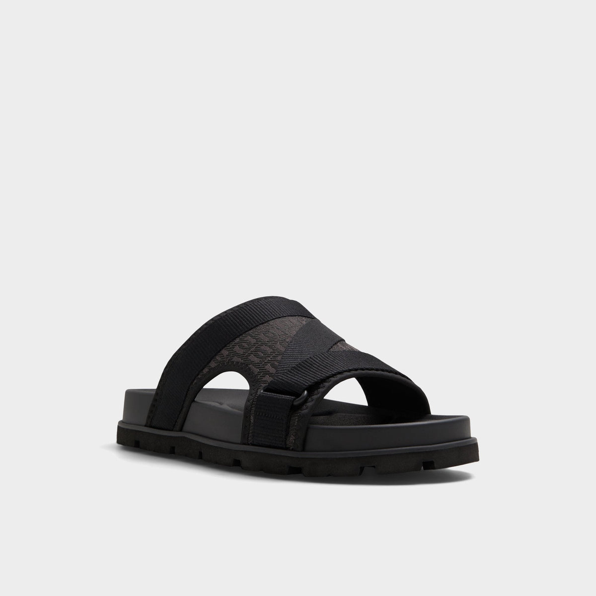 Aldo Deniels Open Black Men's Slides - Slide sandal