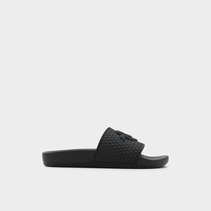 Aldo Kedau Black Men's Slides - Slide sandal