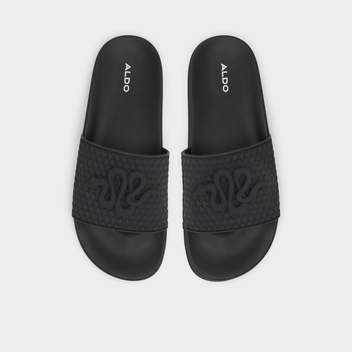Aldo Kedau Black Men's Slides - Slide sandal