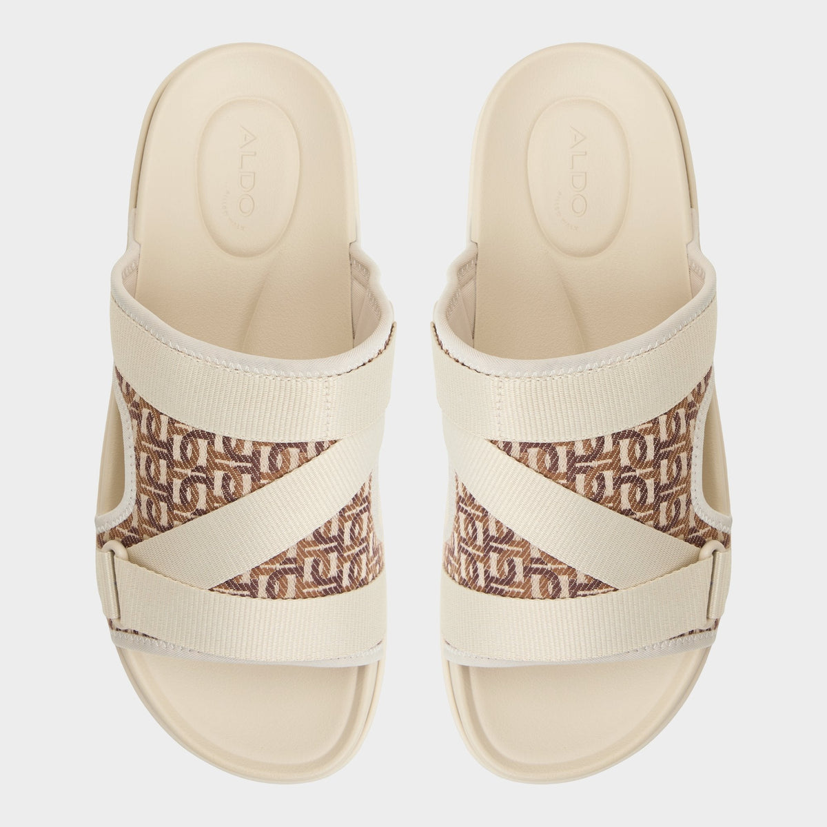 Aldo Deniels Medium Beige Men's Slides - Slide sandal