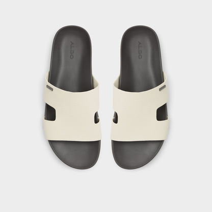 Aldo Mondi Light Grey Men's Slides - Slide sandal
