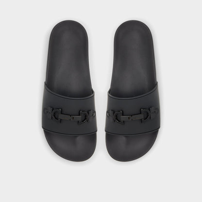 Aldo Loungeslide Black Men's Slides - Slide sandal
