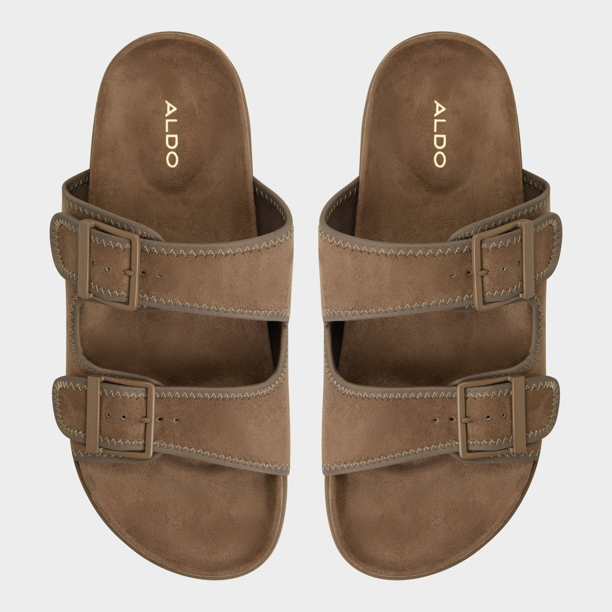 Aldo Sunnyside Light Brown Men's Slides - Slide sandal