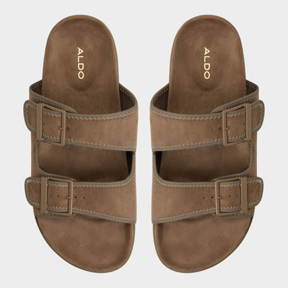Aldo Sunnyside Light Brown Men's Slides - Slide sandal