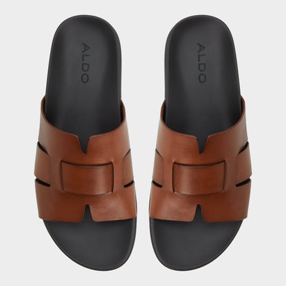 Aldo Padien Cognac Men's Sandals & Slides - Slide sandal