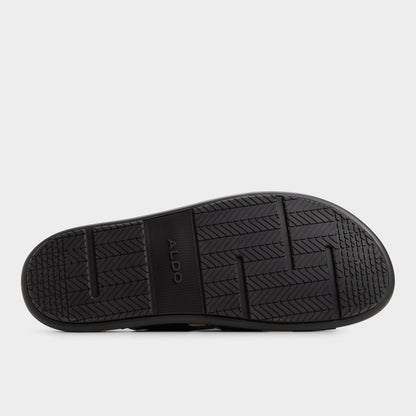 Aldo Windham Dark Brown Men's Sandals & Slides - Slide sandal