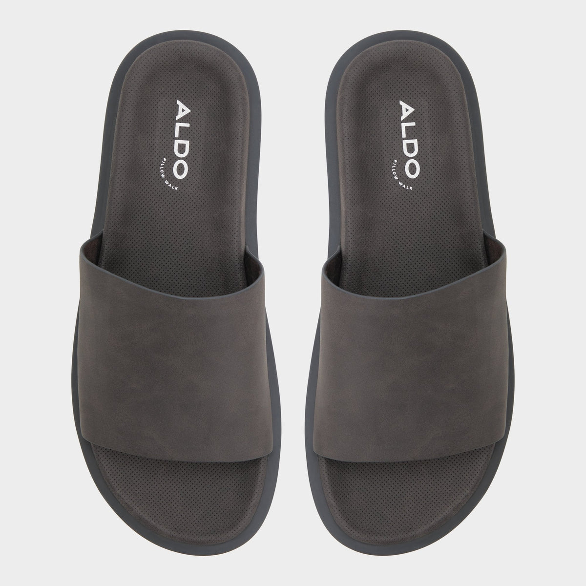 Aldo Galesa Brown Men's Slides - Slide sandal