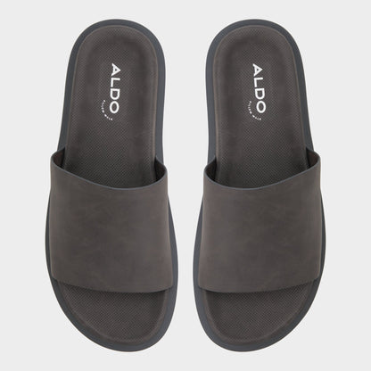 Aldo Galesa Brown Men's Slides - Slide sandal