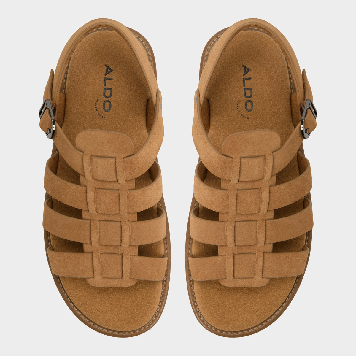 Aldo Warley Camel Men's Sandals & Slides - Strappy flat sandal